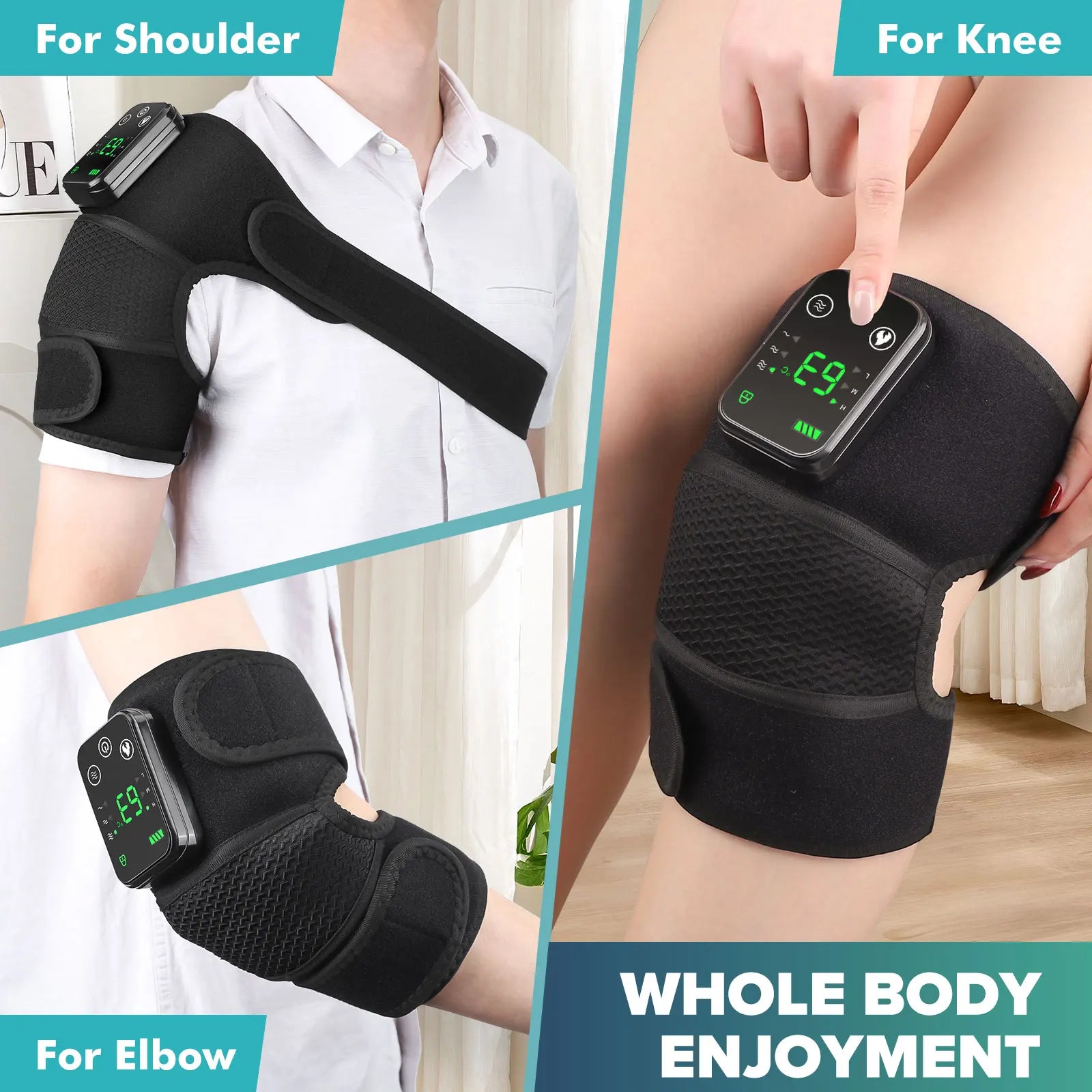 Relaxa KneeEase heated knee massager