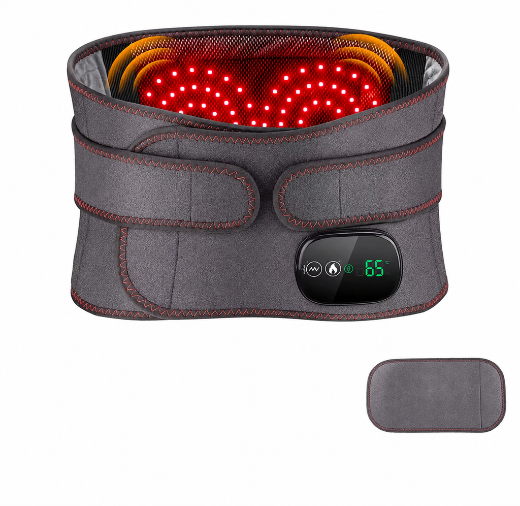 Relaxa LumbarHeat™ Cordless Heated Back Massage Belt